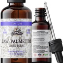 Saw Palmetto Tincture 2 oz – Organic Herbal Extract | Alcohol Free | Vegan Herbal Drops