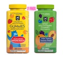 HomeRoots Member_Mark Children's Multivitamin Gummies | Assorted Fruit Flavors, 300 ct. | Children’s Daily Multivitamin Supplement | Natural Fruit Flavors | by R&C Store