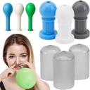 Eustachian Ear Unclogger with 3 Nasal Balloons, 3 Nose Tips & 3 Covers, Ear Pressure Relief Device for Airplane Ear Pressure Relief, Eustachian Tube Unclogger, Ear Unclogger for Tinnitus Relief