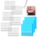 Earwax Removal Adhesive Swabs, Reusable Sticky Ear Cleaning Sticks with Soft Flexible Tip, Gentle Ear Care Tool for Adults, Ear Wax Removal Tool for Home Personal Hygiene (72 Pcs)