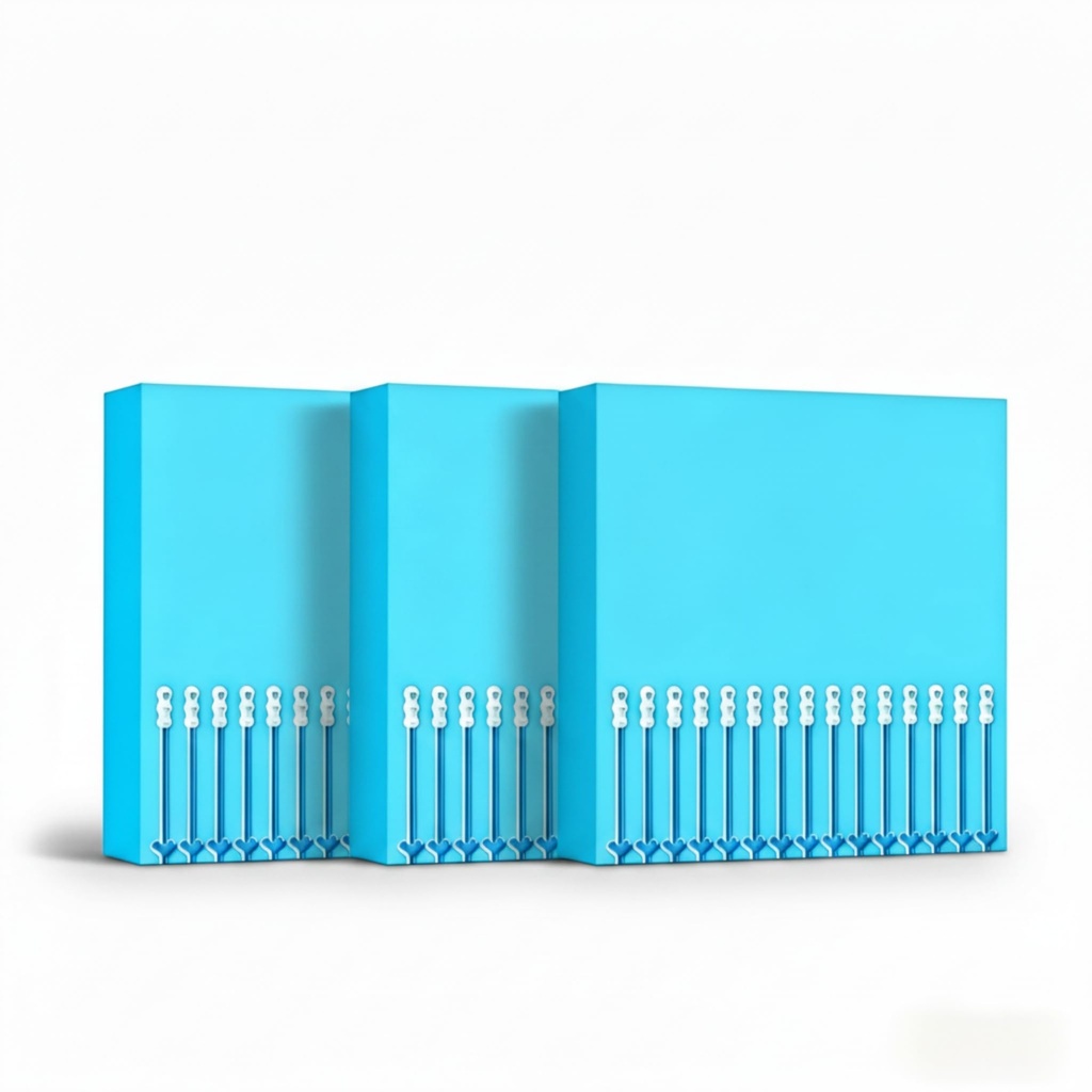 Earwax Removal Adhesive Swabs, Reusable Sticky Ear Cleaner with Soft Flexible Tips for Gentle Daily Ear Cleaning and Ear Care (72 PCS)