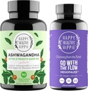 Happy Healthy Hippie Go with The Flow Εμμηνόπαυση Υποστήριξη & Βιολογικό Ashwagandha