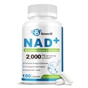 BEWORD Liposomal NAD 2000 Mg, 180 Capsules, 4-in-1 Formula with Liposomal NAD, Trans-Resveratrol, Non-GMO | Energy Support