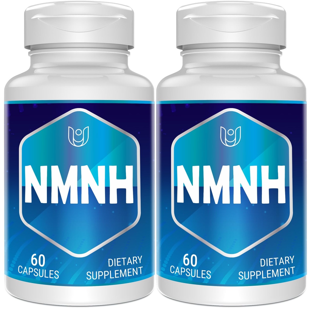 NMNH (Dihydronicotinamide Mononucleotide), NAD Supplement to Boost NAD+ Levels as We Age (May Be More Effective Than Nicotinamide Riboside) for Anti Aging, Energy Focus - 120 Capsule