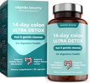 Vitamin Bounty 14-Day Colon Ultra Detox Cleanse - Απλός καθαρισμός του παχέος εντέρου, καθαρισμός του παχέος εντέρου Detox, καθάρισμα καταπραϋντικού εντέρου, υποστήριξη της υγείας και τακτικές κινήσεις του εντέρου, Digestive Health - 28 κάψουλες