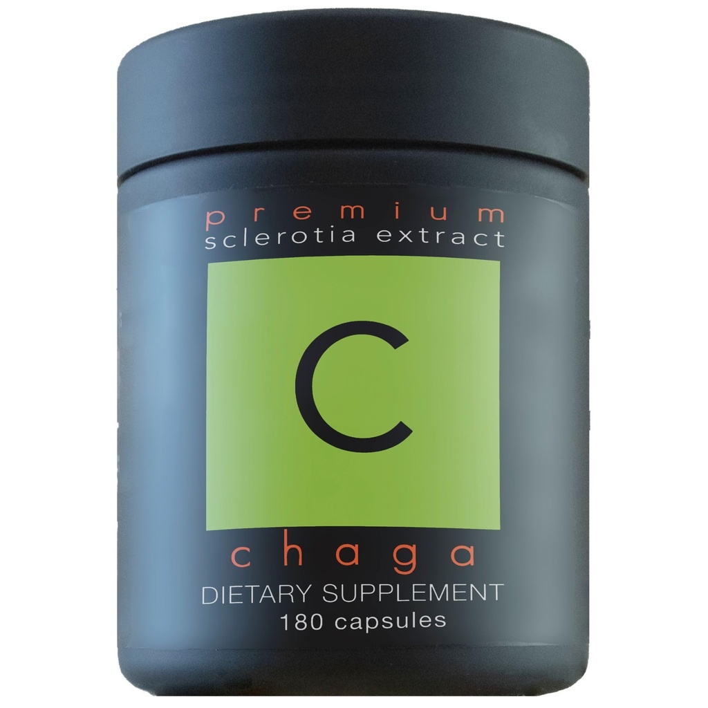 ORIVeDA Chaga (Dual Extract - 180 v-Capsules - Covers 2 Months)