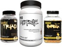 CONTROLLED LABS Bundle - Orange Triad (30 Serv), Orange Oximega Fish Oil (120 softgels), PROmore Protein (27 Serv) Chocolate Ice Cream Sundae