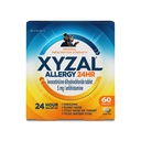 Xyzal 24 Hour Allergy Relief Medicine, Original Prescription Strength Antihistamine, Levocetirizine Dihydrochloride Tablets, 5 mg, 60 Count