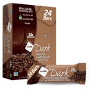 NuGo Dark Chocolate Mocha, 11g Protein Bar, Vegan, Gluten Free, Non-GMO, Kosher Pareve, 24 Count