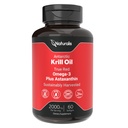 Naturalis Krill Oil 2000mg | Omega-3 EPA, DHA, Astaxanthin and Phospholipids | Sustainably Harvested from Antarctic Water | 60 Softgels