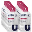 UCAN Edge Energy Gel Shots, Cherry + Electrolyte (12, 2 Ounce Packets) for Running, Training, Workouts, Fitness, Cycling, Crossfit | Sugar-Free, Vegan, & Keto Friendly Energy
