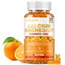 1200mg Calcium Gummies w/Vitamin D3 for Adults - High Absorption Calcium Supplement with Magnesium, K2, Copper, Boron, Zinc and Ashwagandha, Support Bone & Muscle, Sugar-Free for Women Men, 60 Count