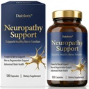 Neuropathy Supplements | Premium Nerve Support for Nerve Health, Regeneration, Cognitive | R-Alpha Lipoic Acid Vitamin B1, B6, B12, Magnesium | 120 Vegan Capsules, 40 Day Supply