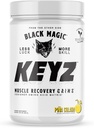 Black Magic Keyz Amino Acid Matrix Powder - Muscle Recovery & Endurance - EAA's, BCAA's, & Taurine - Keto, No Sugar, Caffeine Free - Pina Colada - 14.81 oz