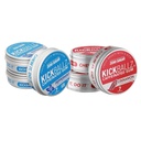 KickBallz Caffeine Energy Gum Bundle |110mg Fast-Absorbing Caffeine for Energy & Focus | Sugar-Free, Keto | Coffee Alternative Chew | 6 Pocket Tins, 42 Pieces Total of Peppermint & Cinnamon