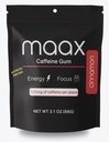 Maax Caffeine Energy Gum | 125mg of caffeine per piece | Cinnamon | 40 pieces per bag
