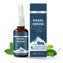 Iodine Nasal Spray, for Dry Air, Travel & Daily (60 ml 1pc)