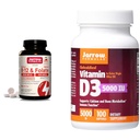 Jarrow Formulas Ultra Strength Methyl B-12 5000 mcg & Methyl Folate 800 mcg + P-5-P & Vitamin D3 125 mcg (5000 IU) - 100 Servings (Softgels)