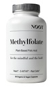 NOOT Organic Methylfolate 1000 mcg DFE, Plant-Sourced Folate with Naturally Occurring 5-MTHF for Energy, Mood, Methylation, Red Blood Cell Formation & Prenatal Readiness for Women & Men - 60 Capsules