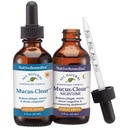 Native Remedies Mucus-Clear ComboPack - 24-Hour Day & Night Mucus Relief - Clears Throat Phlegm, Sinus Pressure & Respiratory Congestion - Fast Acting Lung Support - 4 Fl Oz, 2 Pack