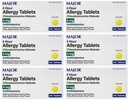 [6 Pack] Anti-Allergy Antihistamine Chlorpheniramine Maleate 4 Mg Generic for Chlor-trimeton Allergy 100 Tablets Per Bottle 6 Pack Total 600 Tablets