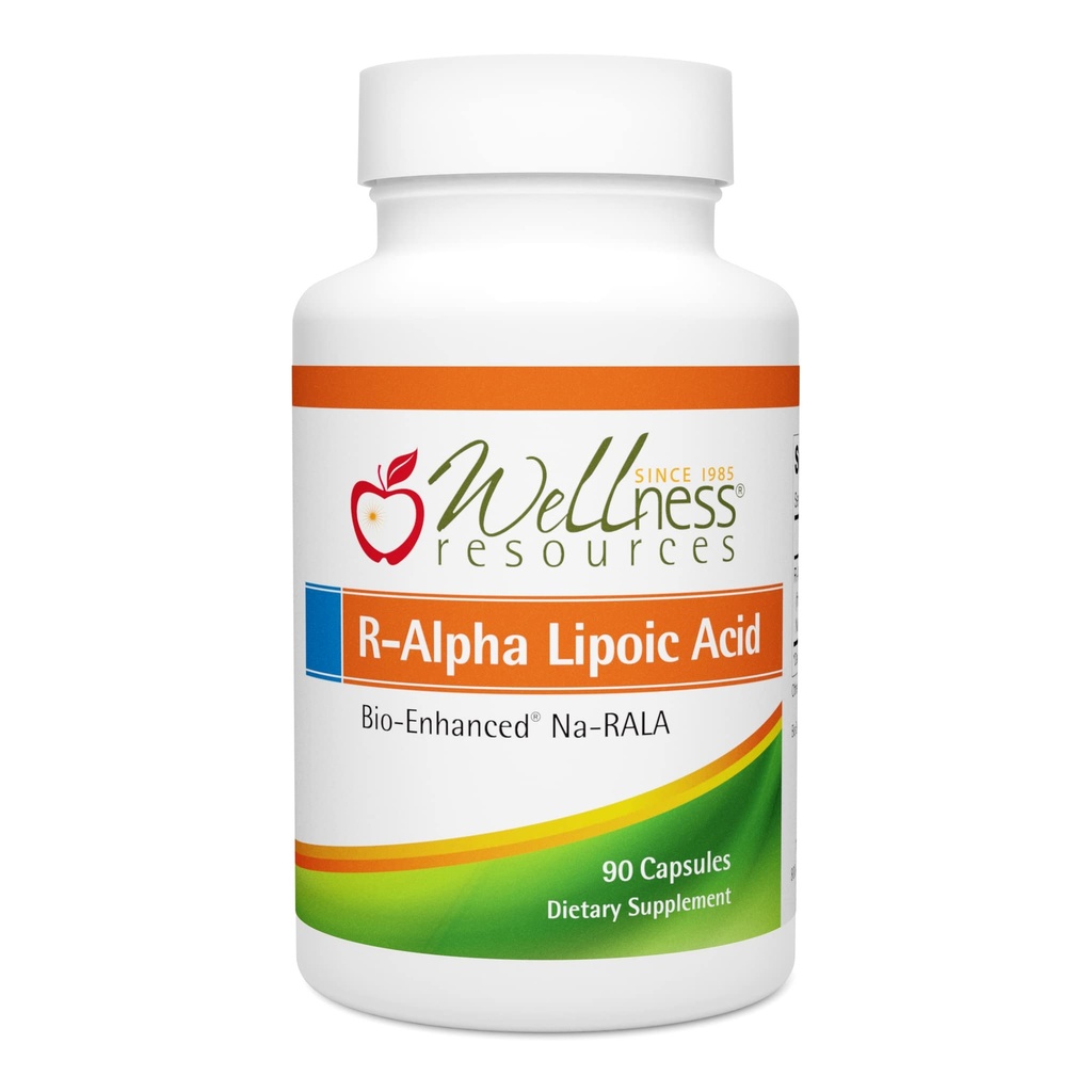 Πόροι ευεξίας R Alpha Lipoic Acid RALA Συμπλήρωμα - 90 Κάψουλες - Σταθεροποιημένο R-Lipoic Acid με Bio-Enhanced Na-RALA για μέγιστη βιοδιαθεσιμότητα - R-Ala Non-GMO και Gluten Free