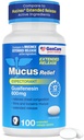 GenCare - Mucus Relief Guaifenesin 600mg (100 Tablets) Mucus Relief Expectorant for Congestion & Cough - Extended Release Tablets for Immediate & Lasting Relief