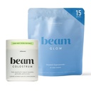 BEAM Glow + Colostrum Powder Bundle – Beauty and Gut Health Superfood Duo for Radiant Skin, Healthy Hair, Immune Support, Digestive Balance, Hydration, and Daily Wellness from Within