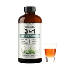Women's Daily Probiotic + Prebiotic + Postbiotic Liquid, 3-in-1 for Gut Health, 10 Strains & 18 Fermented Herbs (1)