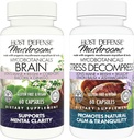 Host Defense Bundle with MycoBotanicals Brain* Κάψουλες, 60 Count & MycoBotanicals Άγχος Αποσυμπίεση* Κάψουλες, 60 Count - Υποστήριξη Μνήμη & Εστίαση - Υποστήριξη Χαλάρωση*