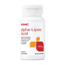 GNC Alpha-Lipoic Acid 300mg - Alpha Lipoic Acid Supplement for Energy Support - High-Potency Antioxidant Regeneration - Gluten-Free & Dairy-Free - 60 Count (60 Servings)