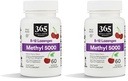 Whole Foods Market, Methyl B-12 5000Mcg Cherry, 60 Lozenges (Pack of 2)