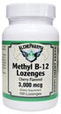 Methyl B-12, 3,000mcg w/Folic Acid Biotin and B-6 Lozenges (100 Lozenges)