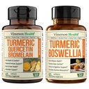Vimerson Health Quercetin with Bromelain & Boswellia Turmeric Supplement – Powerful Joint, Immune Support Duo