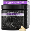 Η νύχτα πριν από 10-σε-1 Midnight Maximizer Sleep Aid, Stress Relief, Cognition, Relaxation, Recovery, Focus, Magnesium Glycinate, L-theanine & More, (120 κάψουλες – 2 μήνες προμήθεια)