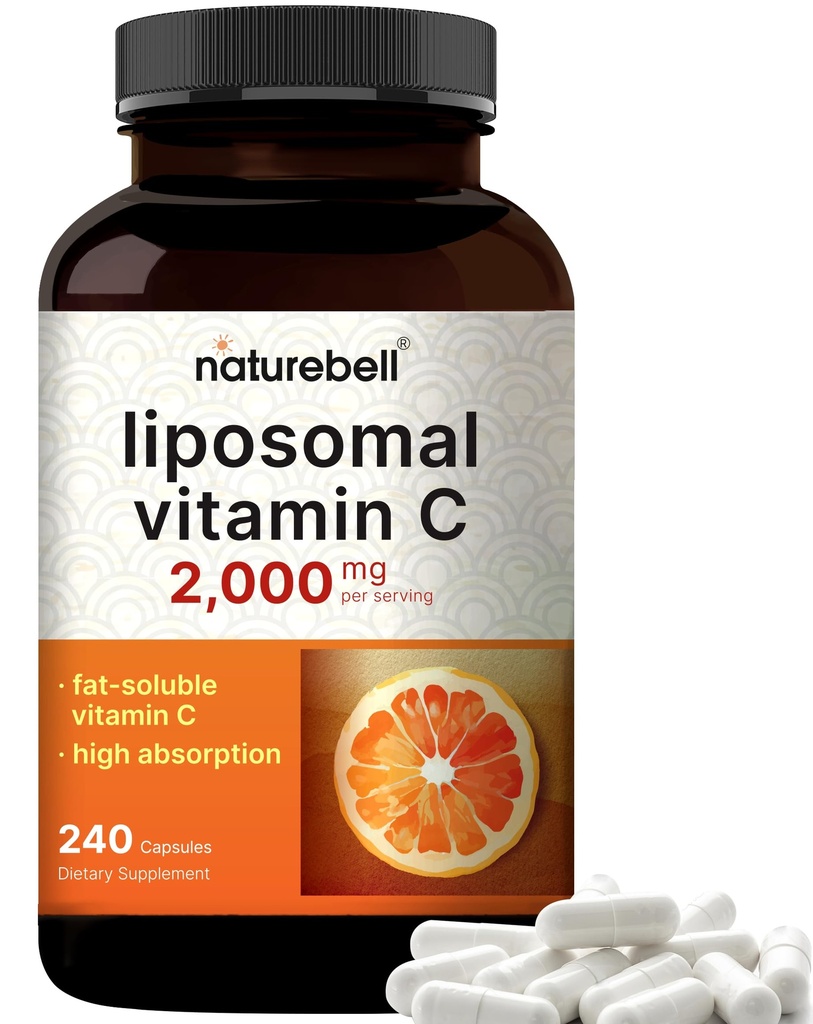 NatureBell Liposomal Vitamin C 2.000mg ανά υπηρεσία, 240 κάψουλες 