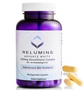 Relumins L-Glutathione Complex 1650mg - Antioxidant Support with Alpha Lipoic Acid, NAC, L-Methionine & Vitamin E for Skin Health, Made in USA, Summer Glow Skin - 90 Vegetarian Capsules