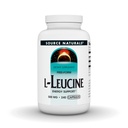 Source Naturals L-Leucine, Free Form Essential Amino Acid Supplement for Energy Support* - 500 mg -240 Capsules