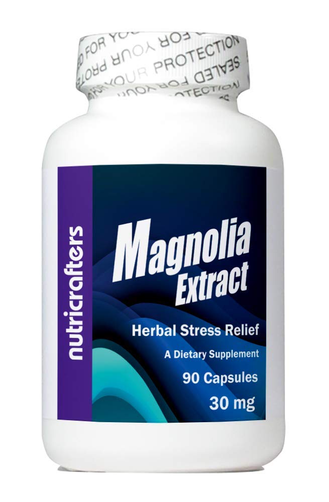 Magnolia 45X Extract 30mg 90 Capsules - Super Bioactive Concentrate - 45 Times More Potent Than Standard 2% Products.