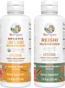 MaryRuth Organics Lion's Mane Liposomal (Coffee Cake) & Reishi Mushroom (Candid Pecan) 