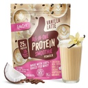 FlavCity Grass Fed Whey Protein Powder - Vanilla Latte - 25g πρωτεΐνη, 10g κολλαγόνο & 60mg καφεΐνη - Κατασκευασμένο με Real Vanilla Bean & Organic Coconut - Χωρίς γλουτένη & Χωρίς προστιθέμενα σάκχαρα (20 μερίδες)