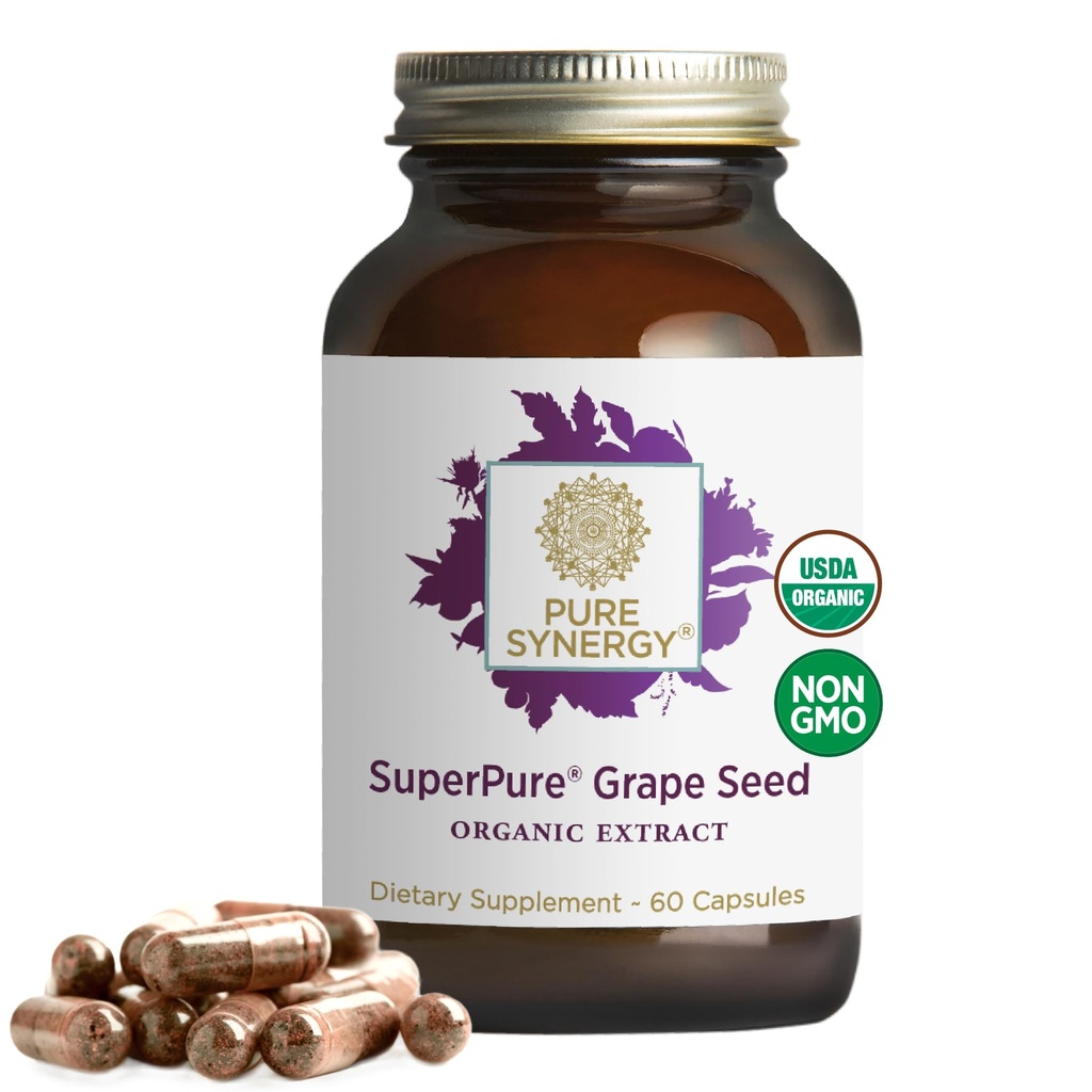 Pure Synergy SuperPure Grape Seed Extract 