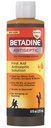 Betadine Antiseptic Πρώτες Βοήθειες Λύση, Povidone-iodine 10%, Προστασία Μόλυνσης, Σκοτώνει τα μικρόβια Σε μικρές περικοπές Σκραπς και εγκαύματα, Χωρίς υπόσχεση sting, Χωρίς Αλκοόλ ή Υδρογόνο Υπεροξείδιο, 8 FL OZ