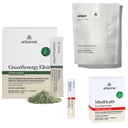 Arbonne GreenSynergy Citrus Drink Mix & Prebiotic Fiber Powder Stick Pack Bundle