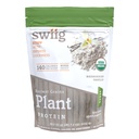 swiig Organic Plant Protein Powder – Vegan Plant Based Protein, Ancient Grains Protein Blend, 20g Protein, Gluten-Free, Dairy-Free, Non-GMO, Easy to Digest, Vanilla, 2.7 lb