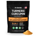 Turmeric Curcumin 16-in-1 for Inflammation Support – Replaces Multiple Supplements – Joint Comfort, Mobility & Gut Health Powder – 1 lb (30 Servings)