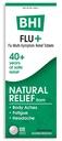 MediNatura BHI Flu + Cold/Flu Symptoms - Cold/Flu Symptom Relief Tablets for Seasonal Illness - Relieves Head & Body Aches & Fatigue - Fast-Acting, Chewable & Easy-to-Use Tablets - 100 Count