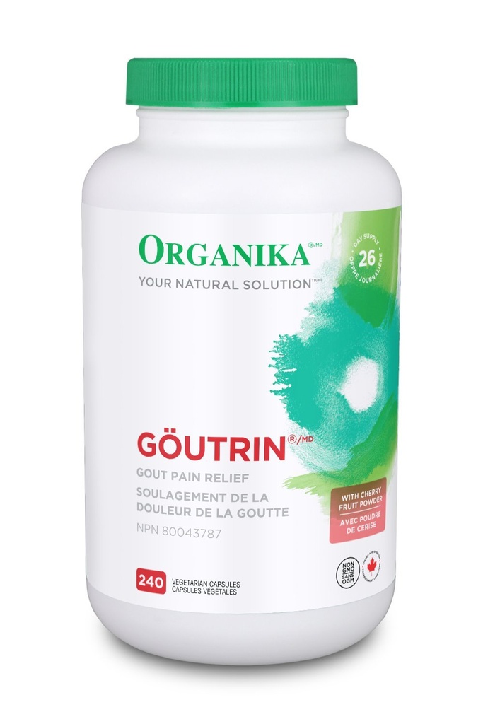 Goutrin (240 Capsules) Brand: Organika