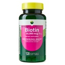 Biotin Hair/Skin/Nails Health Dietary Supplement Softgels Spriing Vallley 10,000 mcg - 120 Count (Pack of 1)