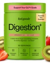 Feel Goods Gut Guardian, Organic Fiber, Probiotic & Prebiotic Powder, Sugar Free, Herbs for Bloat, Gut Health Support, Digestive Health for Men & Women, Non GMO, Vegan, Φράουλα Kiwi, 30 Services